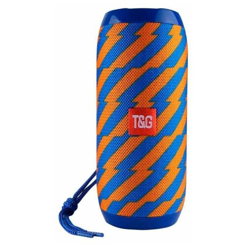 фото Беспроводная колонка tg-117 (сине-оранжевый) belsis