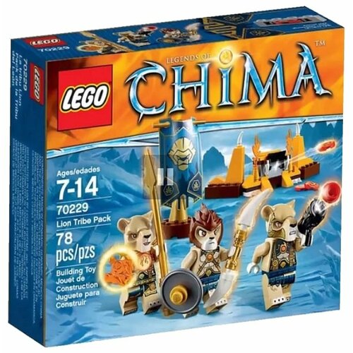 фото Lego конструктор lego legends of chima 70229 лагерь клана львов