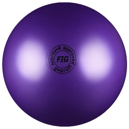 фото Мяч для художественной гимнастики indigo ab2801 фиолетовый