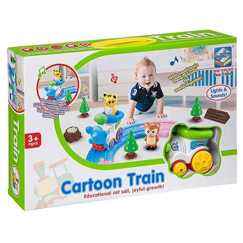 фото Стартовый набор cartoon train, б94095 shenzhen jingyitian trade