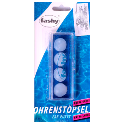 фото Беруши fashy silicon ear plugs for self forming, 4021