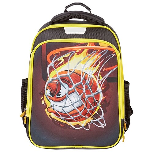 фото Школьный рюкзак №1school flex basketball с ортопедической спинкой (черный) №1 school