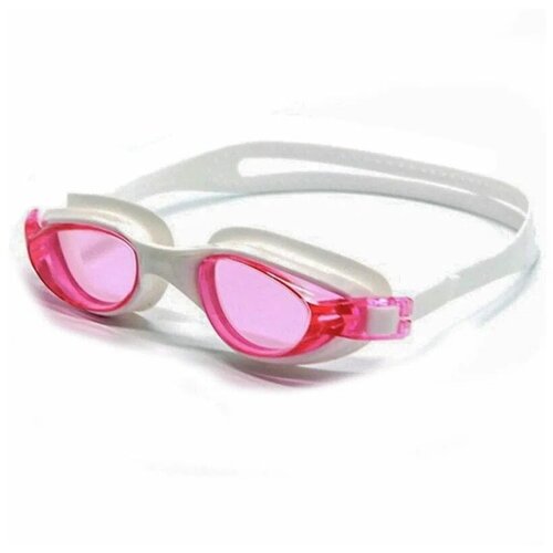 фото Очки для плавания взрослые /плавательные очки для взрослых / чехол и беруши для плавания в комплекте / розовые sprinter