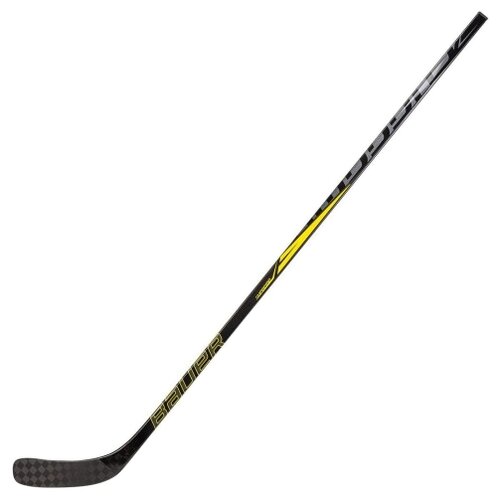 фото Хоккейная клюшка bauer supreme 3s grip stick 132 см, p92 (40) левый черный/желтый