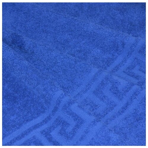 фото Набор махровых полотенец "barakat"; ярко-синий; набор из 3 штук баракат-текс,barakat
