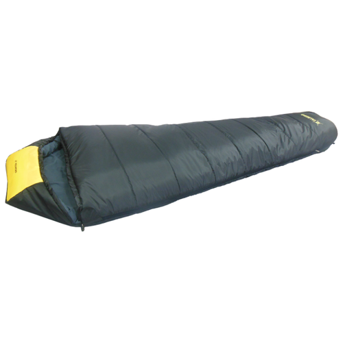 фото Спальный мешок talberg grunten -34 черный/желтый с правой стороны