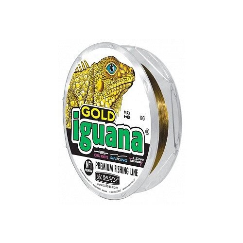 фото Леска монофильная, летняя balsax "iguana gold", 130 м, 0,45 мм (22,5 кг)