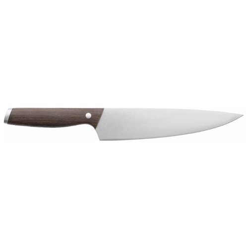 фото Поварской нож с рукоятью из темного дерева, 20 см berghoff
