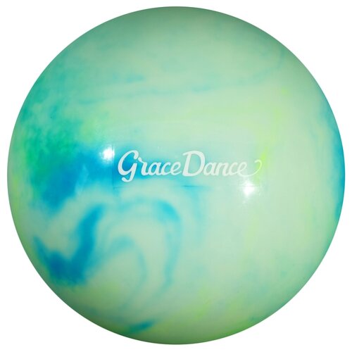 фото Мяч для художественной гимнастики grace dance 4530075 зеленый/голубой