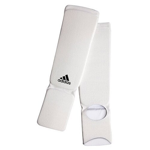 фото Защита голеностопа adidas shin and step pad синяя, размер s, артикул adibp08