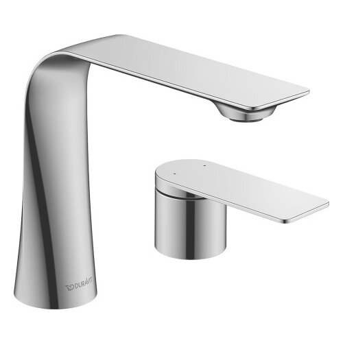 фото Duravit смеситель для раковины duravit d.1 d11120002010 хром