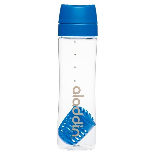 фото Бутылка для воды с ситечком-фильтром 0.7л aladdin aveo - голубая (10-01785-049)