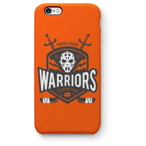 фото Чехол для iphone 7/8/se 2020 "warriors", оранжевый exsport
