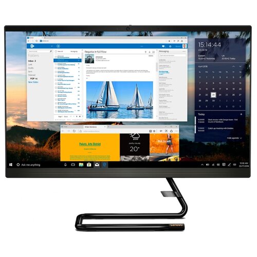 фото Моноблок lenovo ideacentre aio a340-22igm f0ea005wrk intel pentium silver j5040/4 гб/ssd/intel uhd graphics 605/21.5"/1920x1080/windows 10 home 64