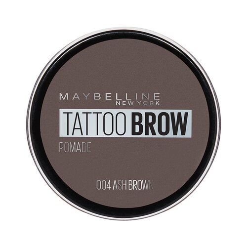 фото Maybelline Стойкая помада для бровей Tattoo Brow Pomade 04, пепельно-коричневый