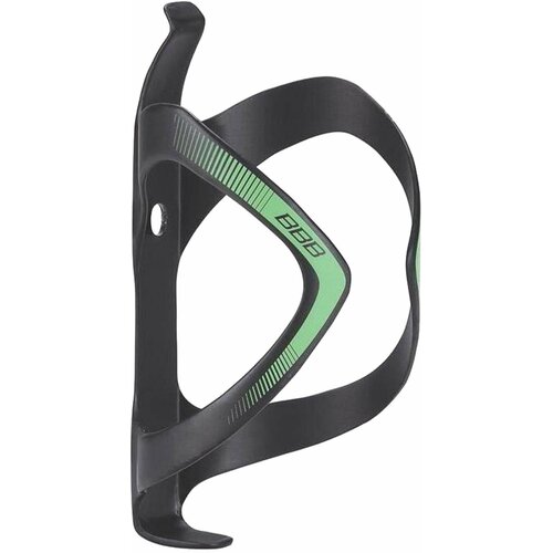 фото Флягодержатель bbb fibercage matt black/green