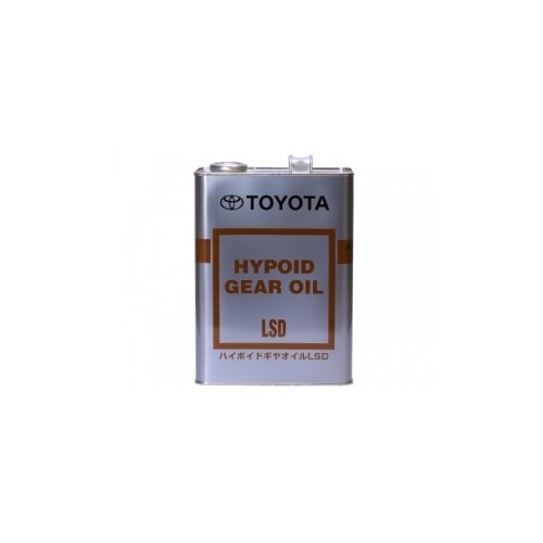 фото Масло трансмиссионное toyota hypoid gear oil lsd, 80w-90, 4 л