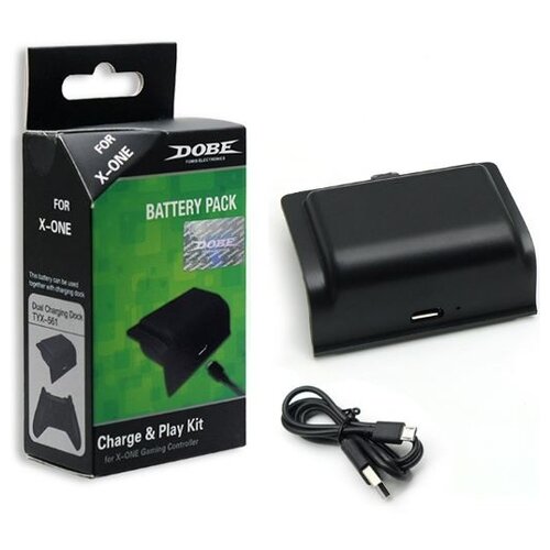 фото Dobe аккумулятор для контроллера xbox one (tyx-561) черный 2