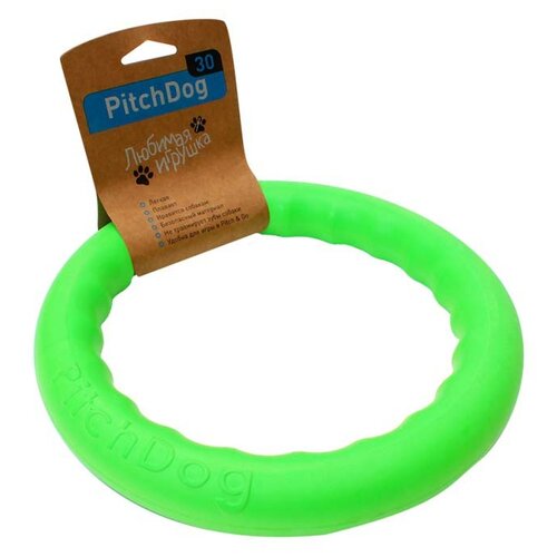 фото Кольцо для собак pitchdog 30 зеленый