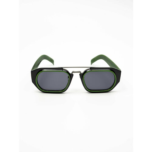 фото Солнцезащитные очки , черный, зеленый нет бренда