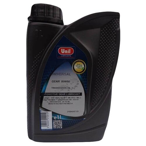 фото Масло трансмиссионное unil lubricants universal gear 80w90, 80w-90, 20 л