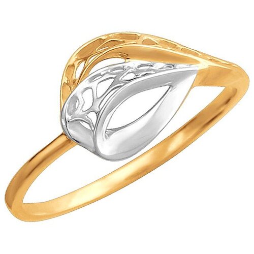 фото Эстет кольцо из красного золота 01к0112319р, размер 17.5