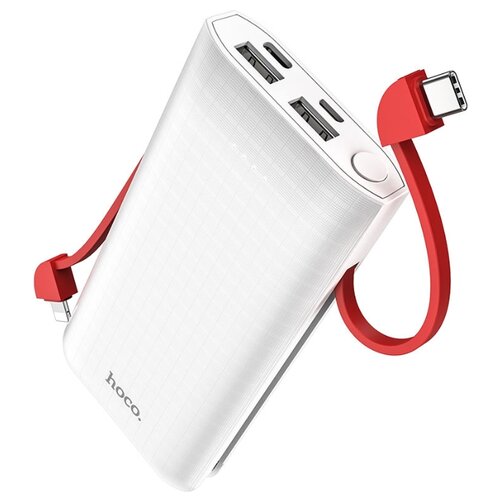 фото Аккумулятор hoco j67 rill 10000 mah, белый