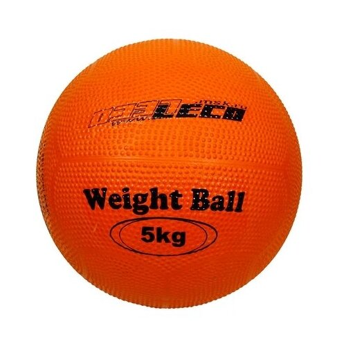 фото Мяч для атлетических упражнений резиновый 5 кг леко