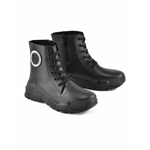 фото Ботинки резиновые ботинки, размер 36, черный yesanta