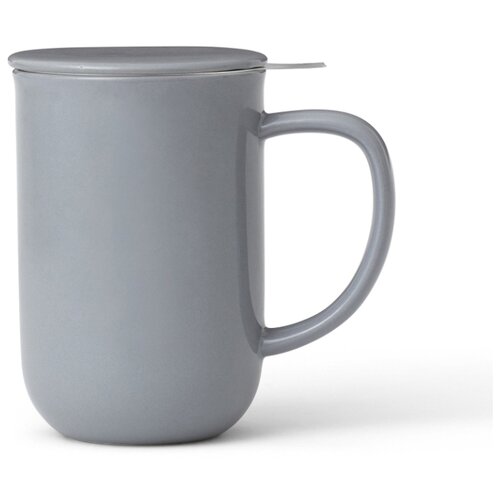 фото Чайная кружка с ситечком "minima", 0,5 л (серый) viva scandinavia