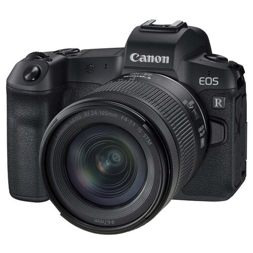 фото Фотоаппарат canon eos r kit черный rf 24-105mm f/4-7.1 is stm