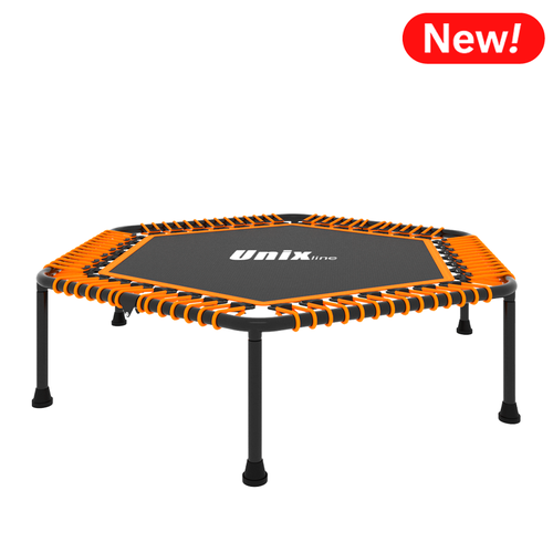 фото Батут unix line fitness lite (130 cm) orange