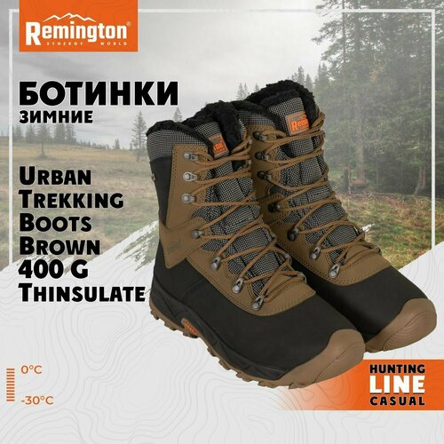 фото Ботинки remington urban trekking boots brown 400g thinsulate р. 45 rb2938-907