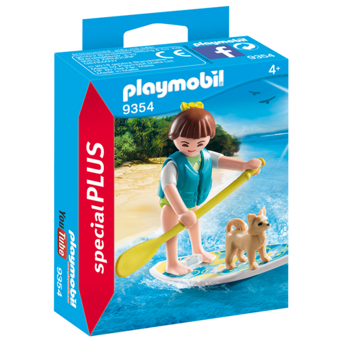 фото Набор с элементами конструктора playmobil special plus 9354 серфингистка