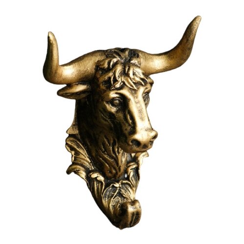 фото Крючок хорошие сувениры символ года: бык бронзовый