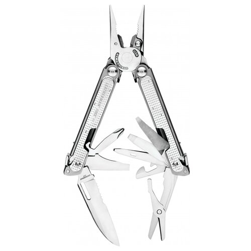 фото Мультитул LEATHERMAN Free P2 (832638) (19 функций) с чехлом серый