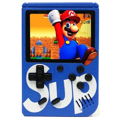 фото Портативная игровая консоль sup blue game box 8 bit (400 встроенных игр) no name