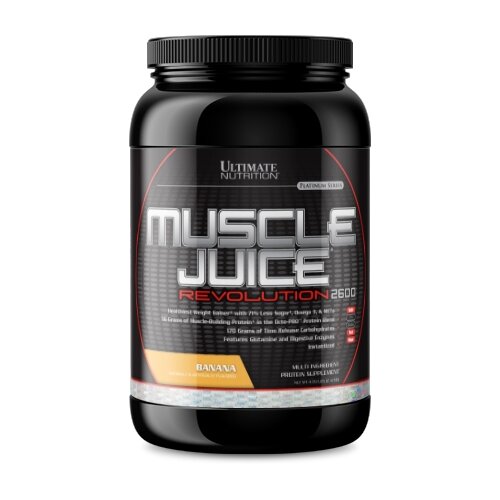 фото Гейнер ultimate nutrition muscle juice revolution, 2120 г, банан