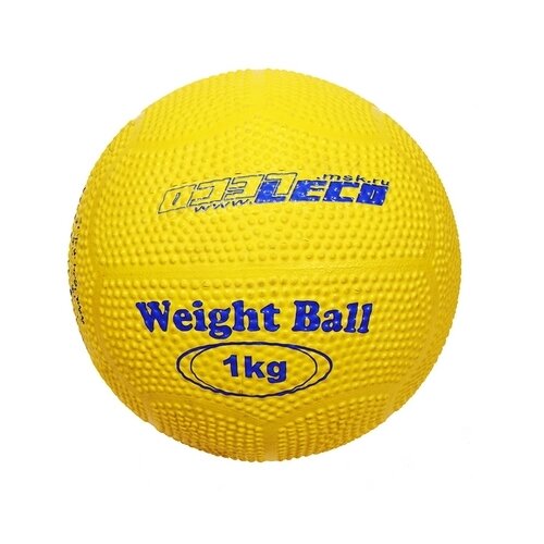 фото Мяч для атлетических упражнений резиновый 1 кг леко
