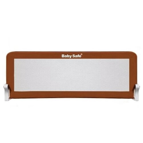 фото Барьер безопасности для кровати baby safe, 180x66 см, коричневый