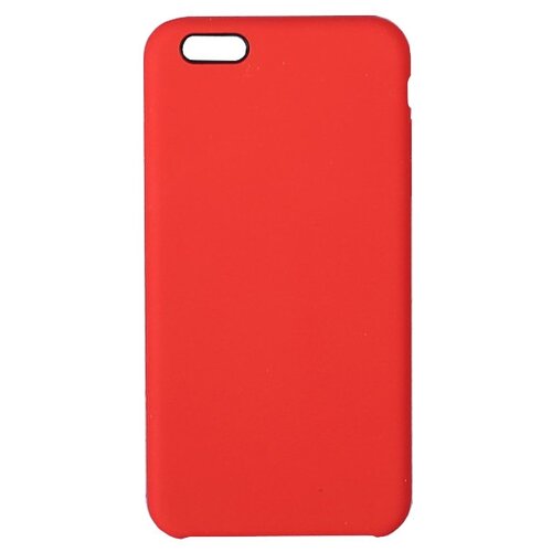 фото Чехол-накладка luazon силиконовый для apple iphone 6 plus красный