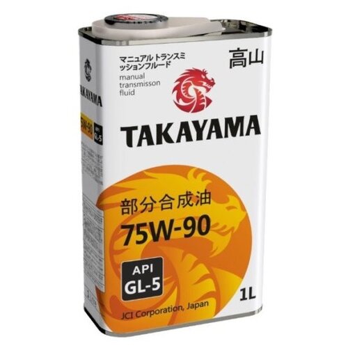 фото Масло трансмиссионное takayama 75w-90, 75w-90, 4 л