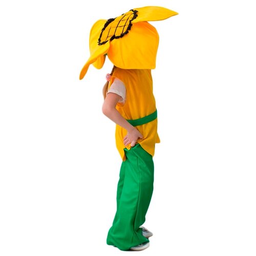 фото Карнавальный костюм "подсолнух", 3-5 лет, бока бока с