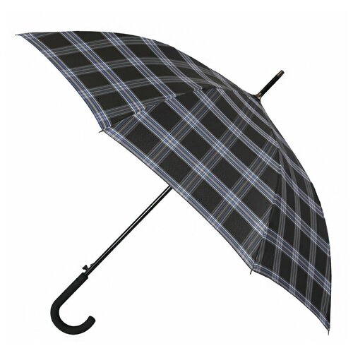 фото Мини-зонт fabretti, полуавтомат, 8 спиц, для мужчин, черный