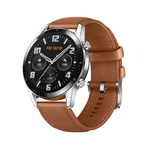 фото Умные часы huawei watch gt 2 classic 46мм, коричневая галька