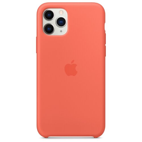 фото Чехол-накладка apple силиконовый для iphone 11 pro спелый клементин