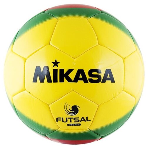 фото Футбольный мяч mikasa fsc-450 красный/желтый/зеленый 4