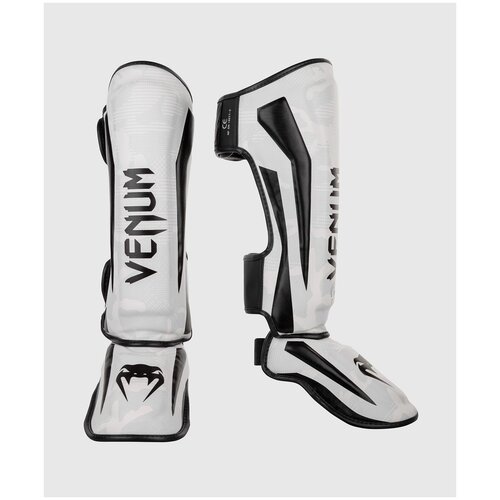 фото Щитки venum elite standup shinguards белый камуфляж м