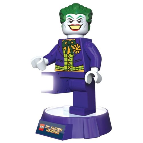 фото Фонарь-игрушка lego "dc super heroes. joker", на подставке