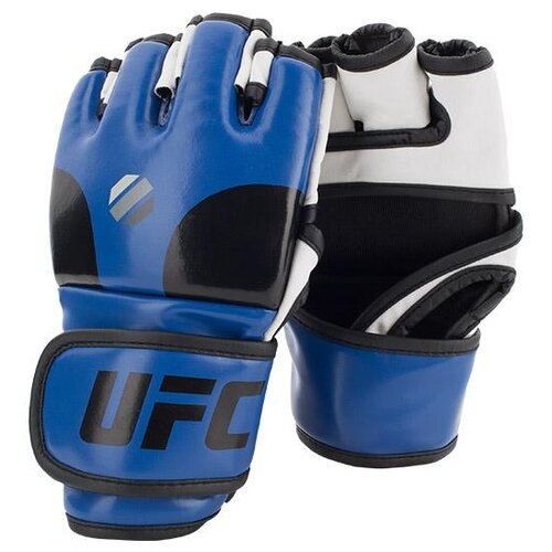 фото Тренировочные перчатки ufc open palm для mma синий s/m
